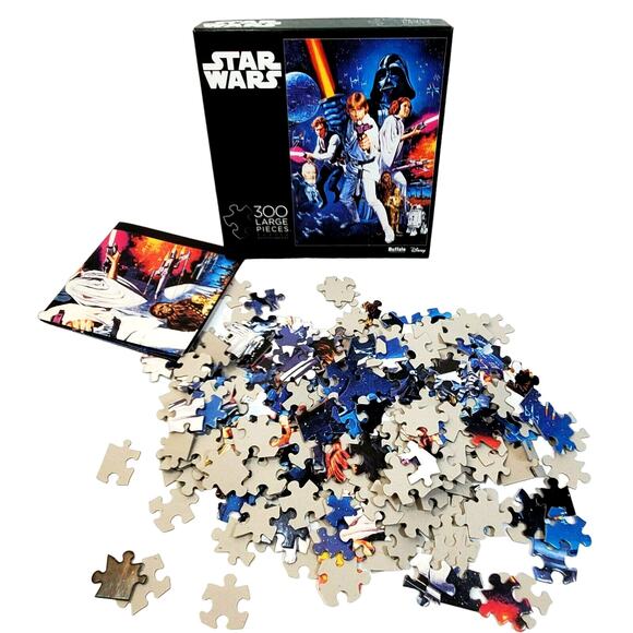 Star Wars Disney Puzzle A New Hope 300 Large Pieces Buffalo 92500 Jigsaw - Picture 2 of 5
